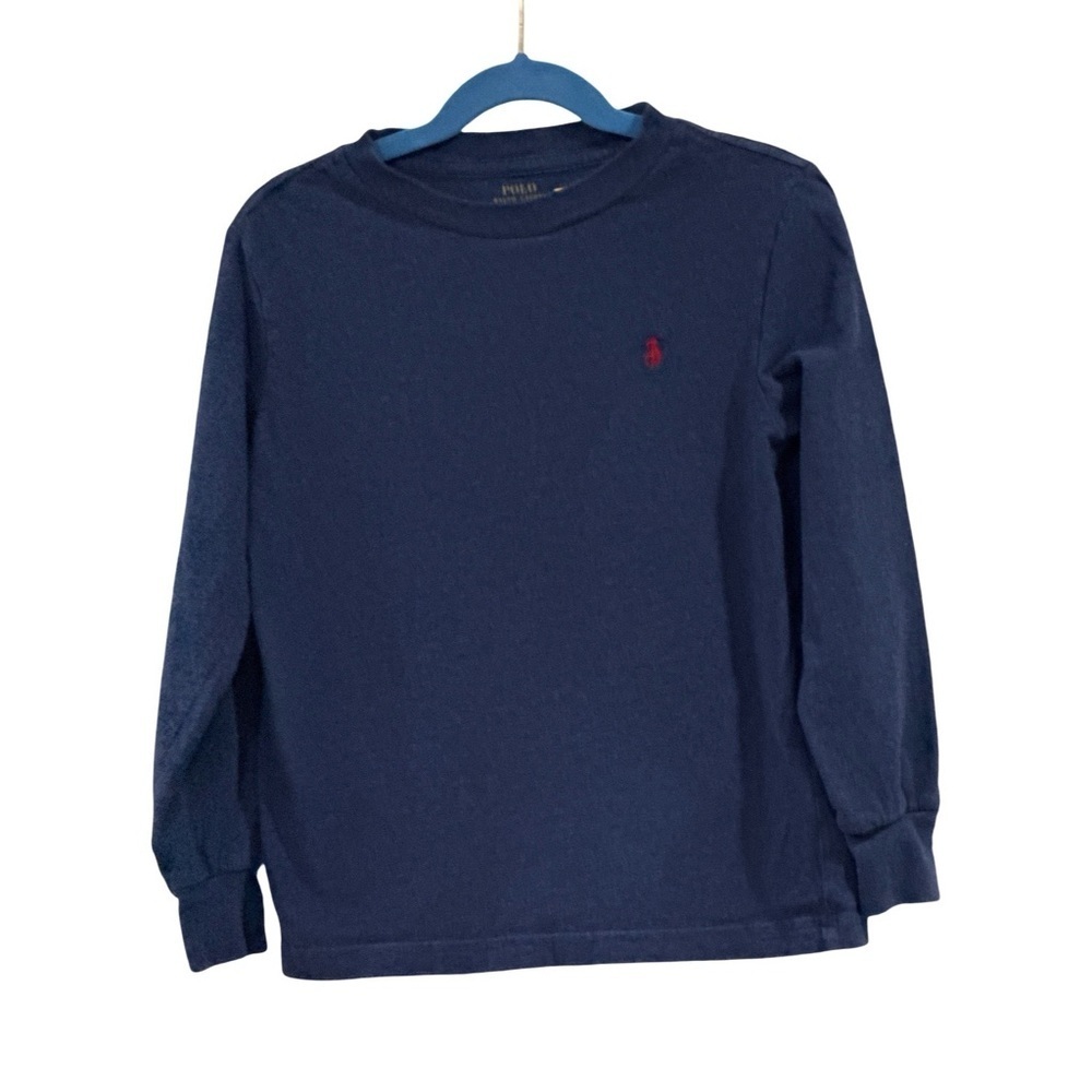 POLO RALPH LAUREN T-SHIRT NAVY BLUE